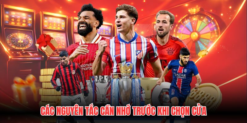 Các nguyên tắc cần nhớ trước khi chọn cửa