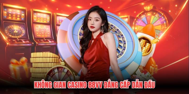Không gian casino 88VV đẳng cấp dẫn đầu